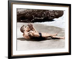 From Here to Eternity, Burt Lancaster, Deborah Kerr, 1953-null-Framed Photo