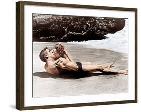 From Here to Eternity, Burt Lancaster, Deborah Kerr, 1953-null-Framed Photo