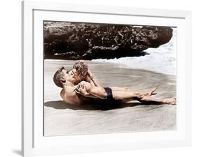 From Here to Eternity, Burt Lancaster, Deborah Kerr, 1953-null-Framed Photo