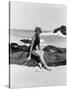 From Here to Eternity by FredZinnemann with Deborah Kerr (1921 - 2007), here 1953 (b/w photo)-null-Stretched Canvas