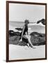 From Here to Eternity by FredZinnemann with Deborah Kerr (1921 - 2007), here 1953 (b/w photo)-null-Framed Photo