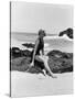 From Here to Eternity by FredZinnemann with Deborah Kerr (1921 - 2007), here 1953 (b/w photo)-null-Stretched Canvas