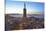 From Hotel Mandarin Oriental Towards Transamerica Pyramid and Coit Tower, San Francisco, California-Christian Heeb-Stretched Canvas