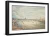 From Hungerford Pier, 1837-Gideon Yates-Framed Giclee Print