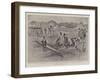 From Klondyke to the Coast by the St Michael's Route, the Village of Nulato-Charles Edwin Fripp-Framed Giclee Print