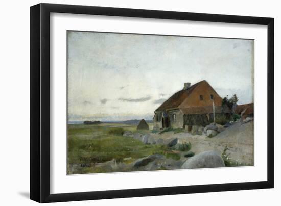 From Kvalbein-Erik Theodor Werenskiold-Framed Giclee Print