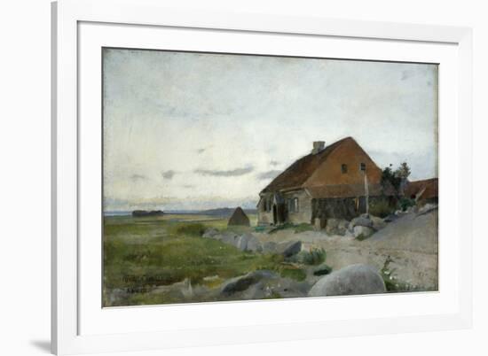 From Kvalbein-Erik Theodor Werenskiold-Framed Giclee Print