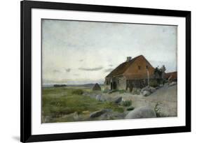 From Kvalbein-Erik Theodor Werenskiold-Framed Giclee Print