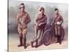 From Left, a Trooper of the South African Light Horse-Louis Creswicke-Stretched Canvas