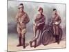 From Left, a Trooper of the South African Light Horse-Louis Creswicke-Mounted Giclee Print