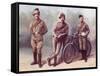 From Left, a Trooper of the South African Light Horse-Louis Creswicke-Framed Stretched Canvas
