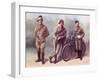 From Left, a Trooper of the South African Light Horse-Louis Creswicke-Framed Giclee Print