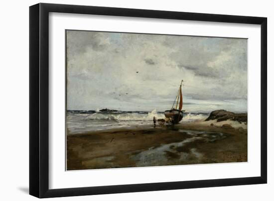 From Lista, 1878-Fritz Thaulow-Framed Giclee Print