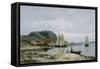 From Lista-Fritz Thaulow-Framed Stretched Canvas