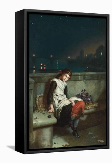 From Morn Til Night, 1889-Augustus Edward Mulready-Framed Stretched Canvas