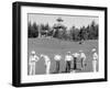 From Mountain Golf Club, White Mts., N.H.-null-Framed Photo