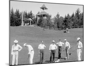 From Mountain Golf Club, White Mts., N.H.-null-Mounted Photo