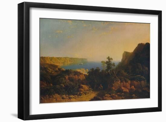 From Mulgrave Woods, near Whitby, 1860-Edmund John Niemann-Framed Giclee Print