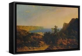 From Mulgrave Woods, near Whitby, 1860-Edmund John Niemann-Framed Stretched Canvas