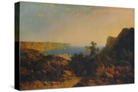 From Mulgrave Woods, near Whitby, 1860-Edmund John Niemann-Stretched Canvas