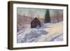 From My Studio in Winter-Christopher Pierce-Framed Giclee Print