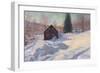 From My Studio in Winter-Christopher Pierce-Framed Giclee Print