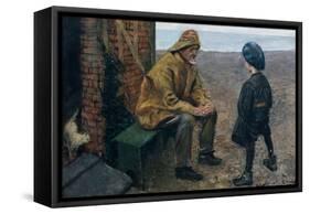 From Normandie, from interview-Christian Krohg-Framed Stretched Canvas