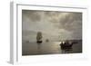 From Oslofjord, 1873-Hans Gude-Framed Giclee Print