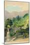 From Our Garden in Nikko Mountain Looking Toward Nan-Tai-San Whose Outline Is Rounded by Fog-John La Farge-Mounted Giclee Print