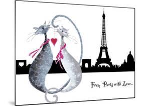 From Paris with Love-Marilyn Robertson-Mounted Art Print