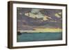 From Pentire Point (Oil on Panel)-Arthur Hughes-Framed Giclee Print