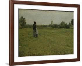 From Pipping in Bayern, 1887-Erik Theodor Werenskiold-Framed Giclee Print