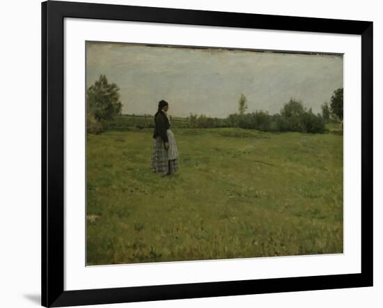 From Pipping in Bayern, 1887-Erik Theodor Werenskiold-Framed Giclee Print