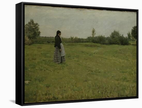 From Pipping in Bayern, 1887-Erik Theodor Werenskiold-Framed Stretched Canvas