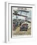 From Plane to Car 1928-Alfredo Ortelli-Framed Art Print