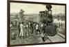 From Portland to the Yellowstone Park. a Breakdown on the Line 1891 Usa-null-Framed Giclee Print