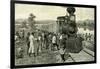 From Portland to the Yellowstone Park. a Breakdown on the Line 1891 Usa-null-Framed Giclee Print