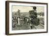 From Portland to the Yellowstone Park. a Breakdown on the Line 1891 Usa-null-Framed Giclee Print