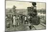 From Portland to the Yellowstone Park. a Breakdown on the Line 1891 Usa-null-Mounted Giclee Print