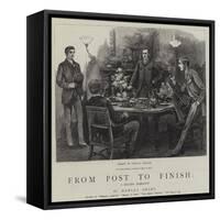 From Post to Finish, a Racing Romance-Arthur Hopkins-Framed Stretched Canvas