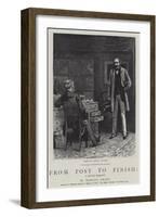 From Post to Finish, a Racing Romance-Arthur Hopkins-Framed Giclee Print