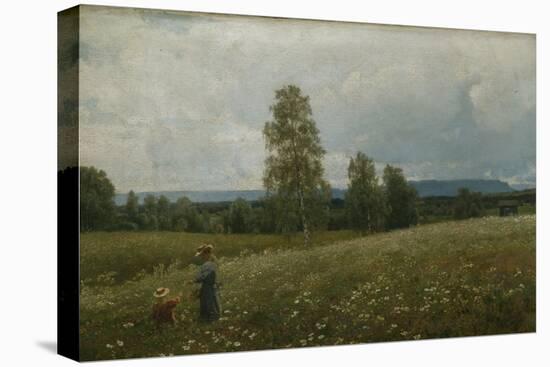 From Ringerike-Hans Gude-Stretched Canvas