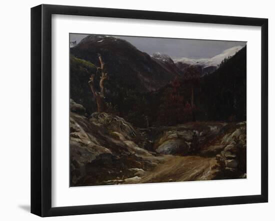 From Romsdal, 1836 oil on board-Thomas Fearnley-Framed Giclee Print