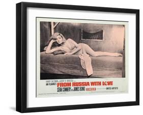 From Russia with Love, Daniela Bianchi, 1963-null-Framed Art Print