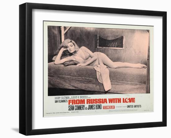 From Russia with Love, Daniela Bianchi, 1963-null-Framed Art Print