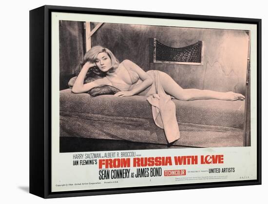 From Russia with Love, Daniela Bianchi, 1963-null-Framed Stretched Canvas