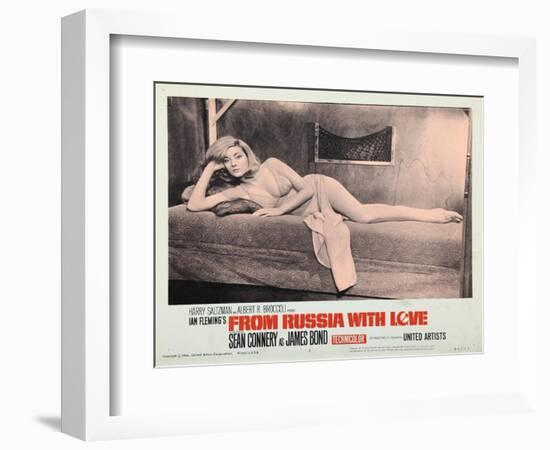 From Russia with Love, Daniela Bianchi, 1963-null-Framed Art Print