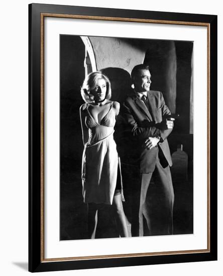 From Russia with Love, Daniela Bianchi, Sean Connery, 1963-null-Framed Photo