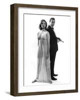 From Russia with Love, Daniela Bianchi, Sean Connery, 1963-null-Framed Photo