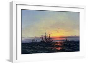 From Sail to Steam-James Hamilton-Framed Giclee Print